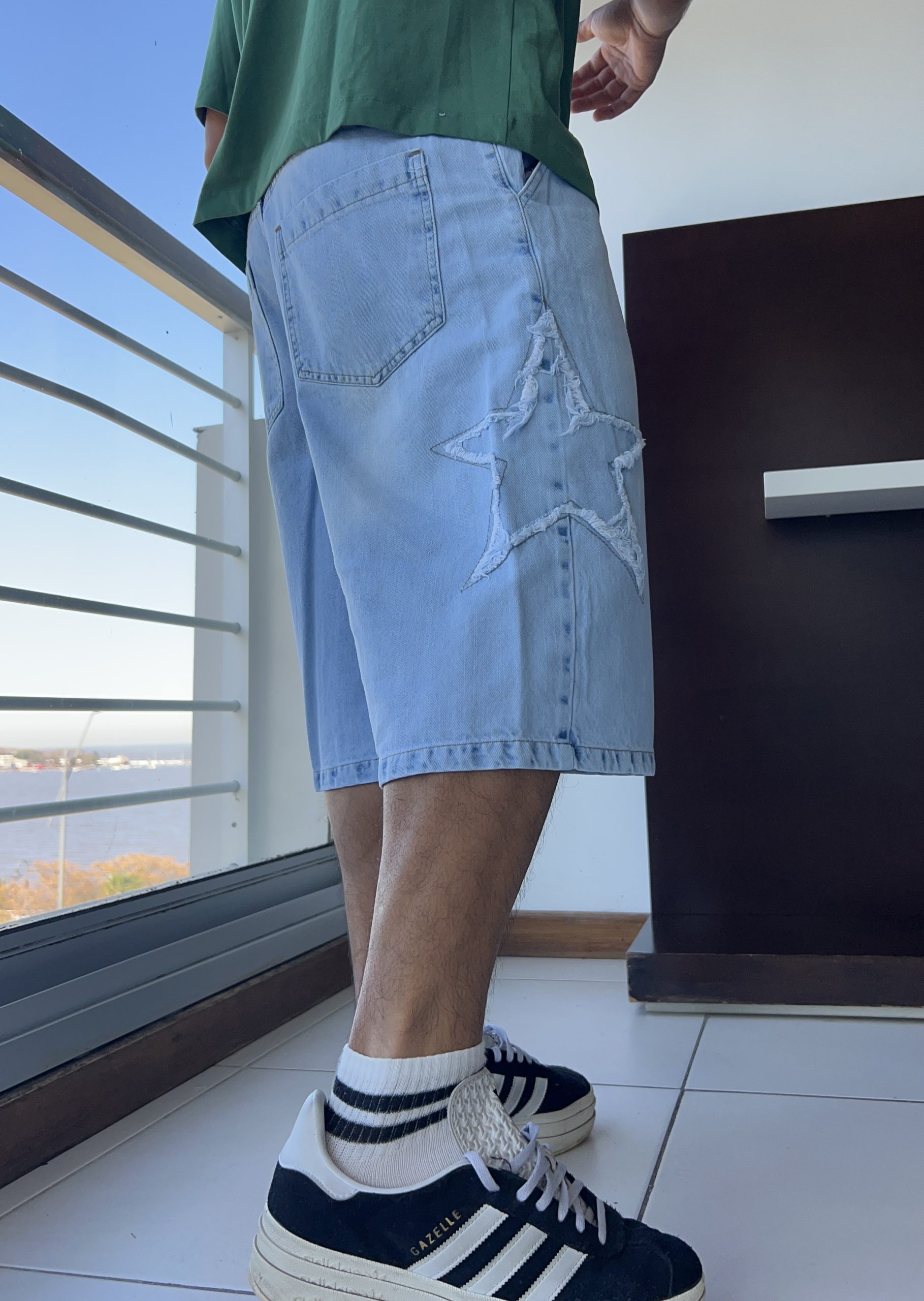 Bermuda baggy Star blue - Imagen 2